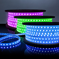 Светодиодная лента SMD 5050 60 св/м 220В RGB влагозащищенная